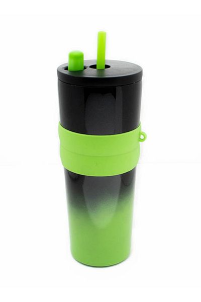 Generic Steel Insulated Tumbler with Hidden Straw 710ml