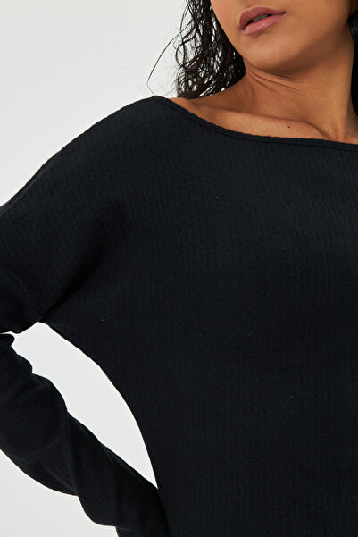 ESPOİRPLUS ΓΥΝΑΙΚΕΙΟ ΜΑΥΡΟ ΧΡΩΜΑ ΒΑΡΚΑ ΛΑΙΜΟ ΜΙΝΙ ΦΟΡΕΜΑ