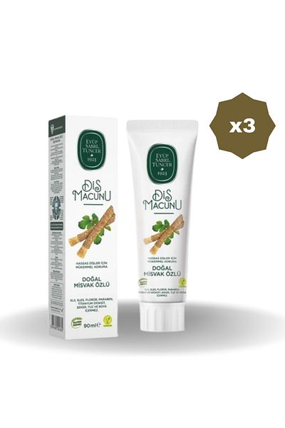 Eyüp Sabri Tuncer Eyüp Sabri Tuncer Natural Knitting Extract Tooth Paste 90 ml - (3 Pcs)