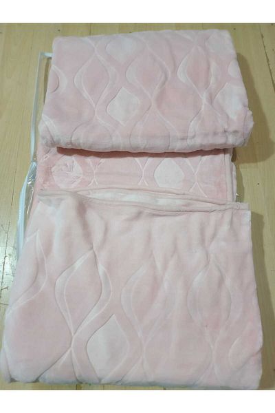 Kristal Single Thick Embossed Embossed Blanket Powder