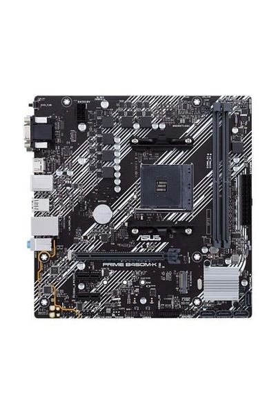 ASUS Prime B450M-K Ii Ddr4 M2 Pcie Nvme Dvi Pcie 16X V3.0 Am4 Matx