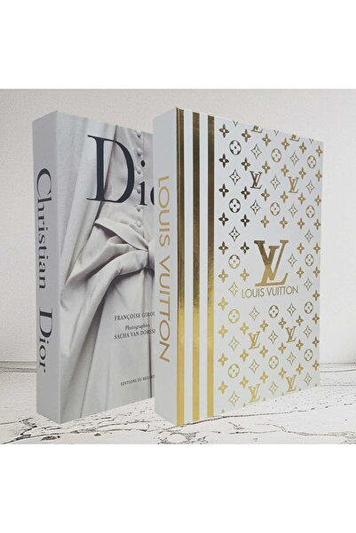 BayCazip صندوق مفتوح من الداخل بمظهر كتاب مزخرف، قطعتين