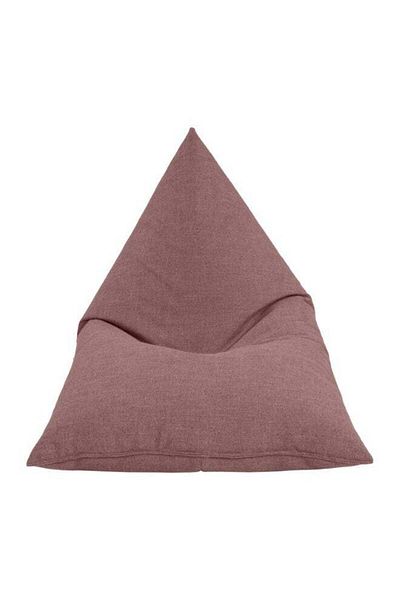 soufa dibaj Linen Bean Bag Chair with Filing EPS Beads 120x90x80 cm - Dark Pink