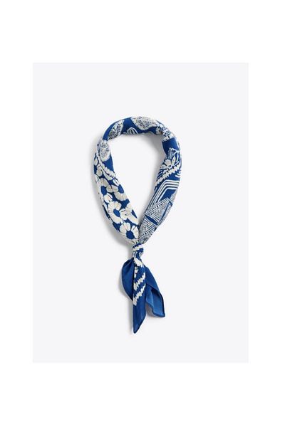 Modabutik Ethnic Patterned Viscose Bandana / Φουλάρι 60x60cm