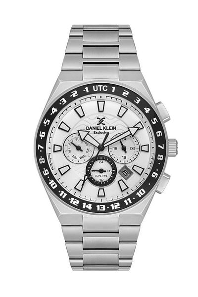 Daniel Klein Dk.3.10032-7 - 5 Atm Waterproof Meta Steel Case with Calendar and Function