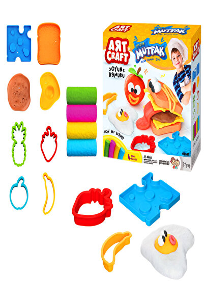 a v d a مجموعة صلصال وقوالب لعب المطبخ والطعام 200 جرام