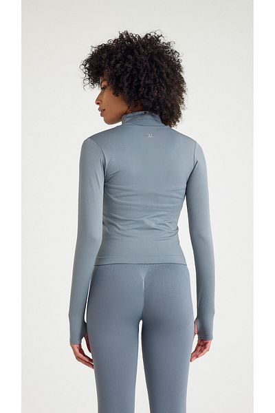 Tria Body Sports Jacket with Double Push up Effect Leggings and Zipper