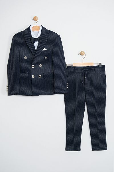 Zaziko Kids Boy's Jacket Shirt Pants Set Te.1001Y-Z Time Set