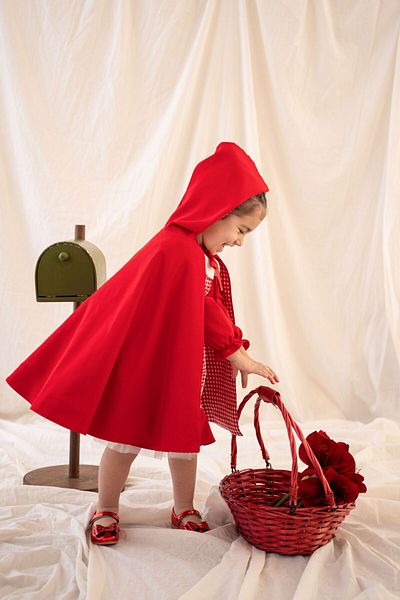 EYLÜL ELİF BUTİK Set rochie Scufița Roșie