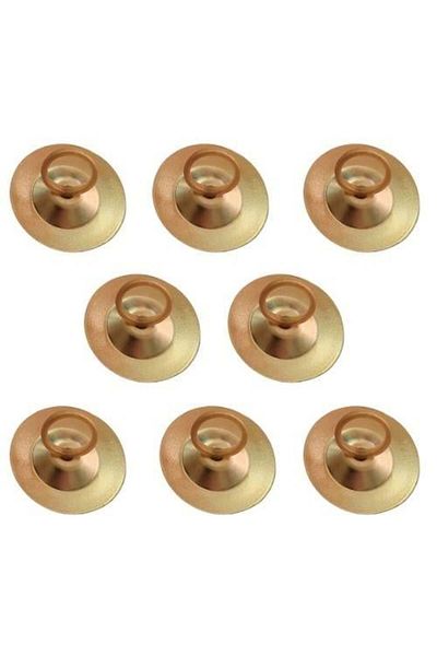 Sounders Professional Sound Systems Metal Finger Bell Tarkan Bell Dancer Bell Game Bell (8 Pieces)