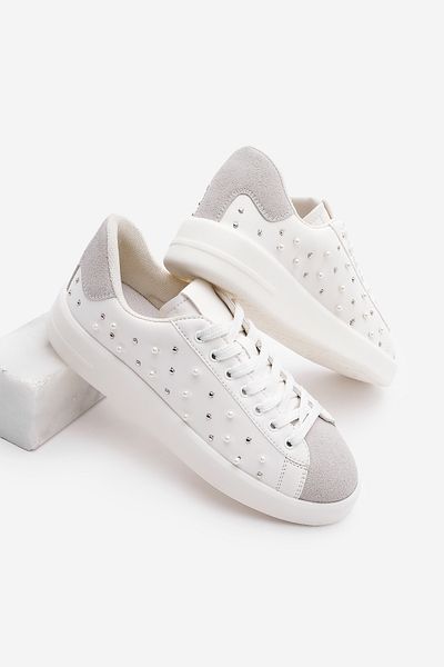 Marjin Graue Lena-Sneaker – geschliffener Sneaker