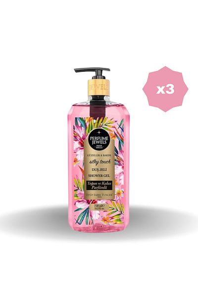 Eyüp Sabri Tuncer Eyüp Sabri Tuncer - Silky Touch Shower Gel Pet Bottle 750ml - 3 Pieces