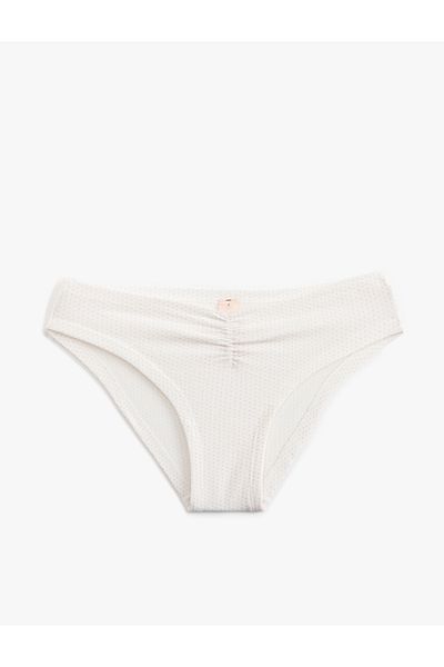 Koton Comfortable Cotton Women's Panties with Draped Detail