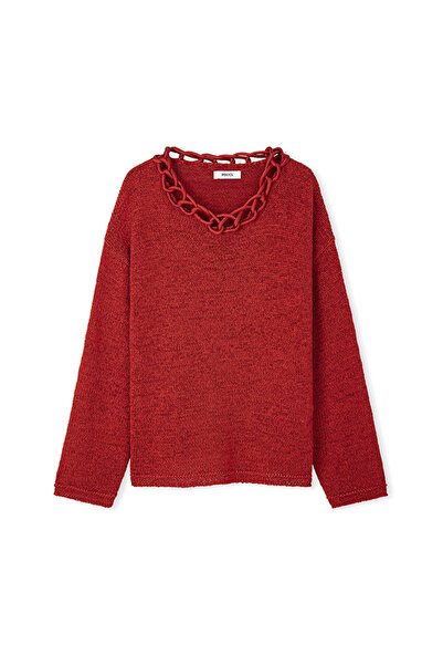 İpekyol Biye aplikeli triko