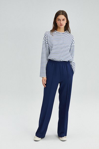 Touché Privé Hose aus geripptem Crêpe