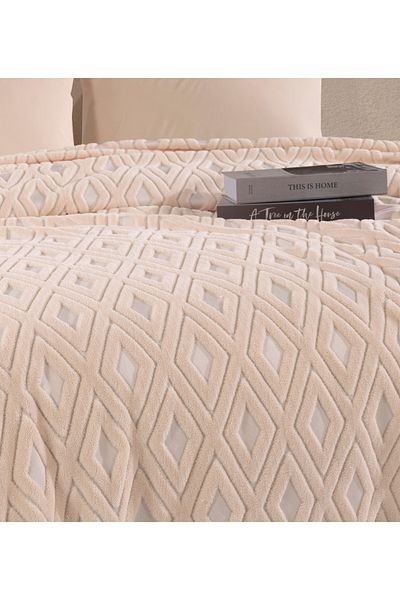 Formeya Wellsoft Jacquard-Doppelbettdecke – Piqué