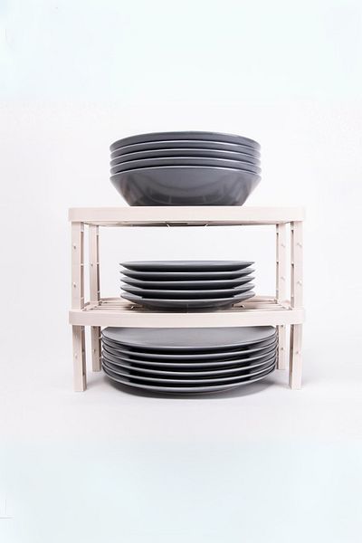 EVLE Εσωτερικό ντουλάπι Πολυώροφο ράφι 22 x 31 x 14,9 cm