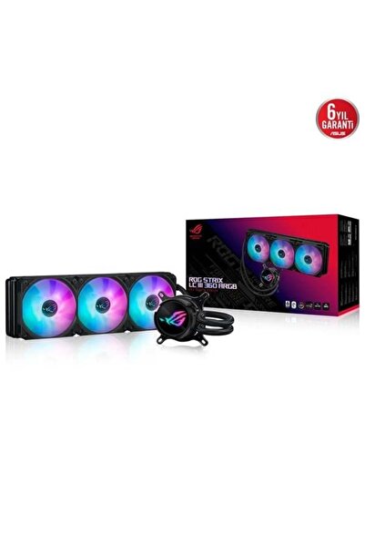 ASUS 360mm Rog Strıx Lc Iıı Argb Am5-1700p Sıvı Soğutmalı Işlemci Fanı