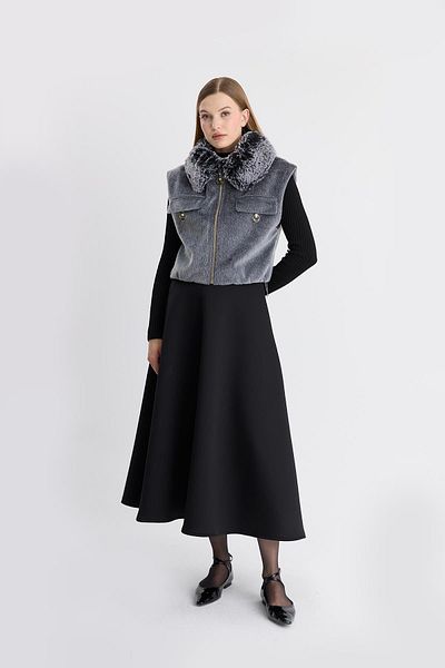 Ahel Tasarım Felix Puff Scuba Skirt