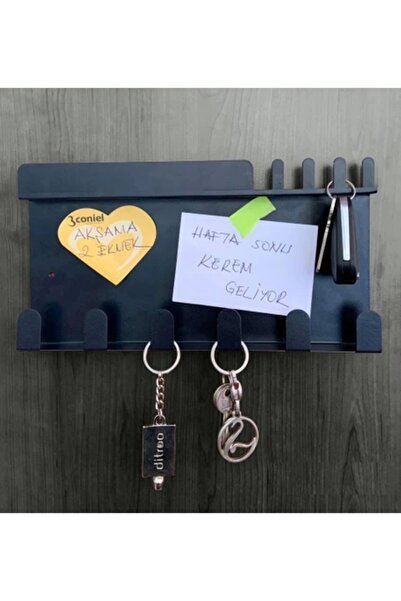 ardini LAZER NOTLUKLU ANAHTAR ASKISI MAT SİYAH