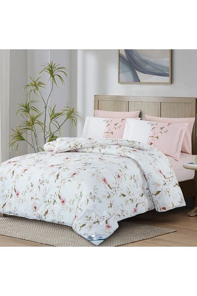 Donetella Printed Bedding Comforter Set, 4 Pcs Single Size Fits 170x230 Cms