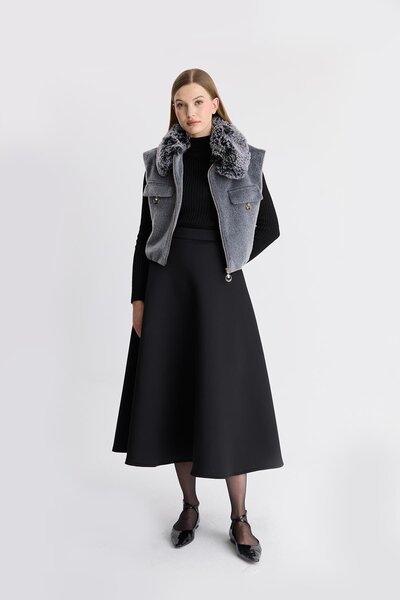 Ahel Tasarım Felix Puf Scuba Etek