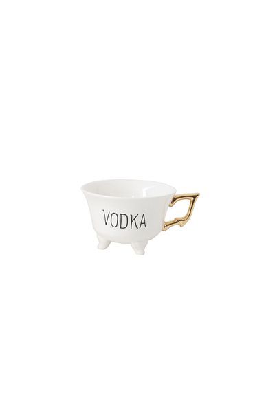 Warm Design Gold Plated Ceramic Cup