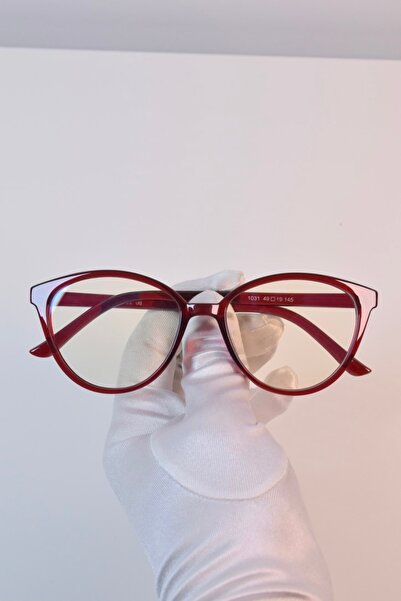 LOOKUP The Cat Eye Glasses with Blue Light Protection are Optically Compatible and Relax in Computer Television vs. Use.