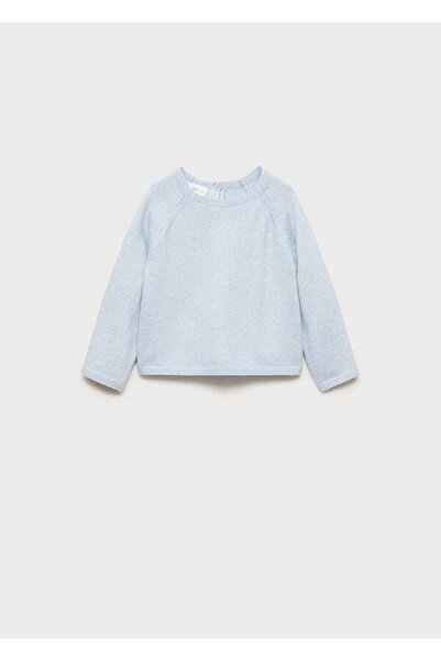 MANGO Baby Пуловер от фина плетка с копчета
