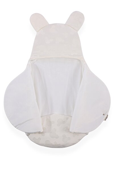 Bebitof قماط وبطانية أطفال منقوشة بشكل لطيف على شكل دب