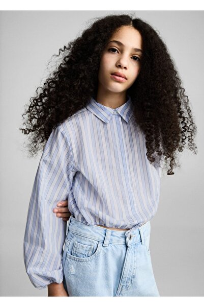 MANGO Kids Cămașă cu talie reglabilă