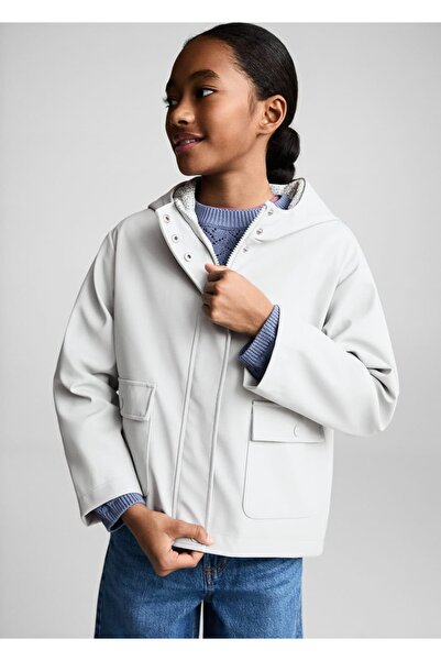 MANGO Kids Kapitone kapüşolu parka