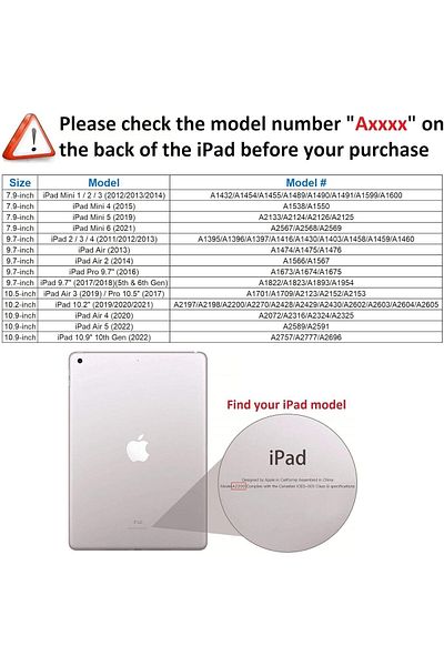 AWH حافظة iPad Air 3/Pro 10.5، حافظة ذكية مغناطيسية، حامل ثلاثي الطي، وضع السكون/التنشيط التلقائي، ذهبي.