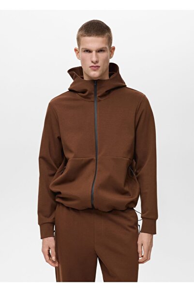 MANGO Man Coolmax® Kapüşonlu Sweatshirt