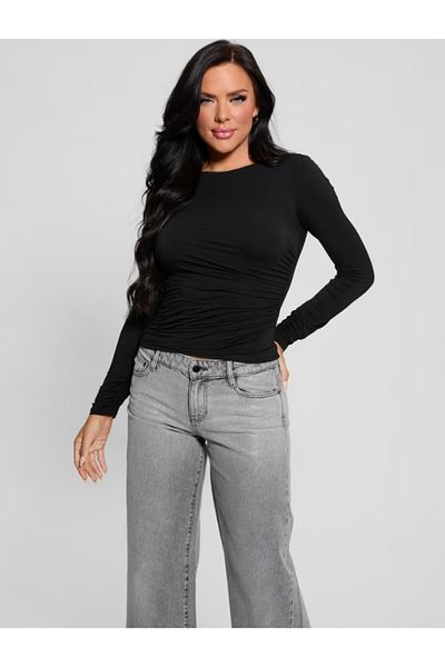 Guess قميص Noelle LS - قماش منزلق