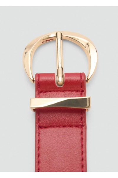 MANGO Woman Gürtel mit ovaler Schnalle