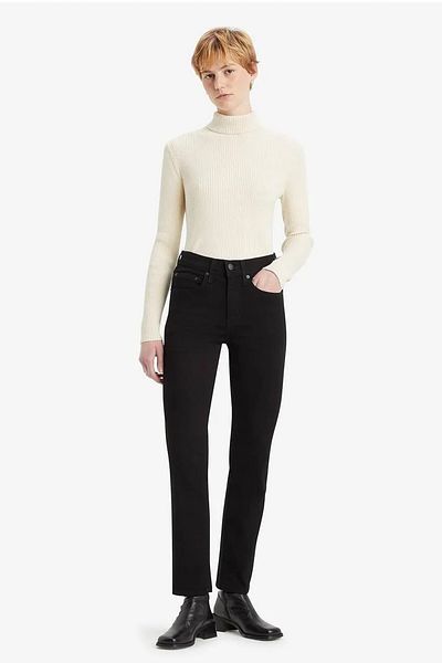 Levi's Blugi 724 pentru femei Pantaloni drepti cu talie înaltă - A7744-0010