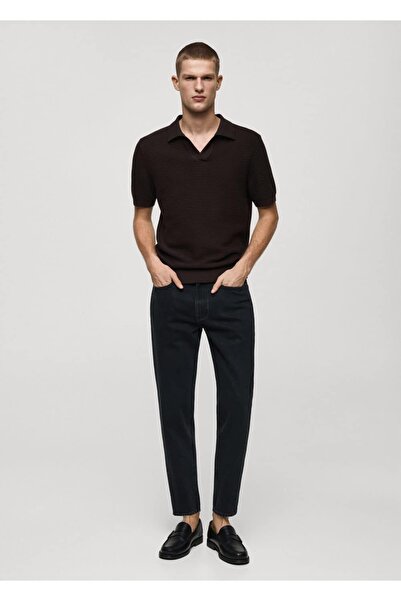 MANGO Man Cropped Tappered fit jean pantolon