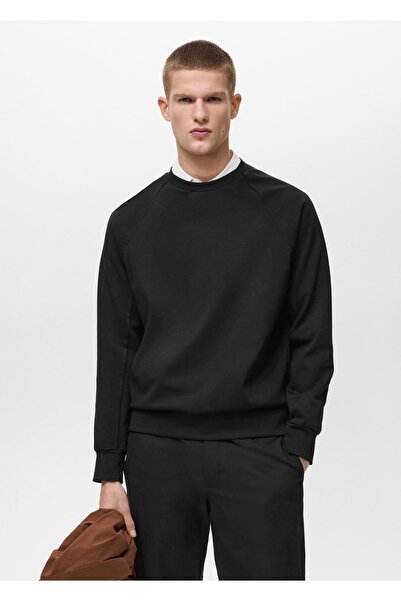 MANGO Man Regular kesim ısı düzenleyici sweatshirt
