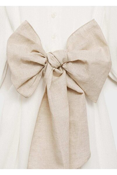 MANGO Kids Langer Jumpsuit mit Bindedetail