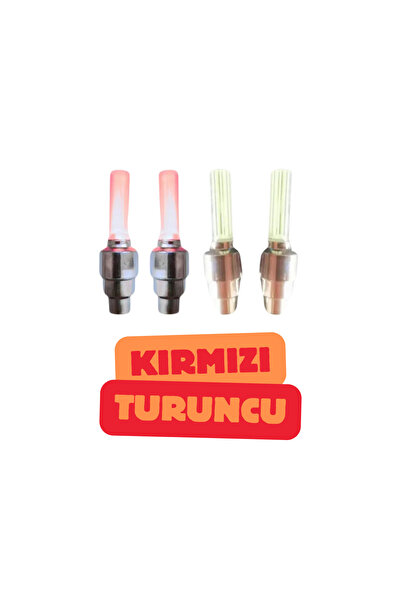 Vekorr 2 Çift Renk Seçenekli Bisiklet Araba Motor Tekerlek Kapak Lambası Hare...