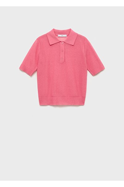 MANGO Woman Polo yaka kazak