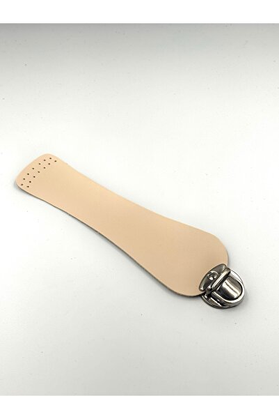 Lady Moss غطاء حقيبة قفل بيج صغير