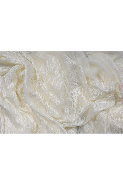 AKÇA TEKSTİL Cypress Hub Model Cream Color Single Wing Premade Planted Pleated Background Curtain 300*260 cm
