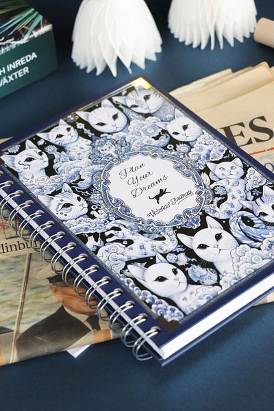 Victoria's Journals Седмичен дневен ред A5 Spiral Unlimited