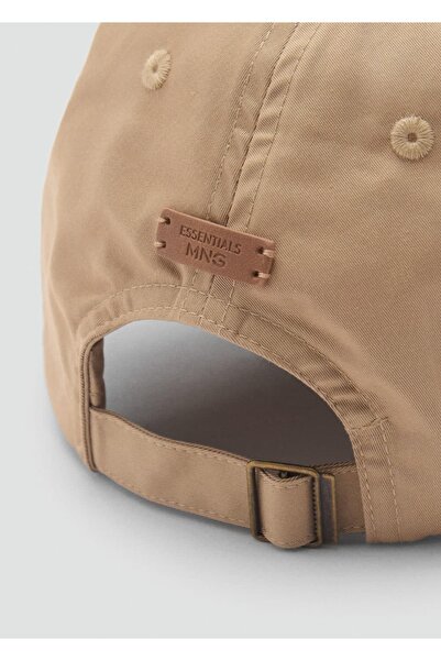 MANGO Man Pamuklu vizör şapka