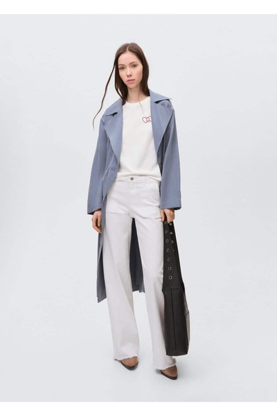 Mango Teen Tricou cu imprimeu inimă