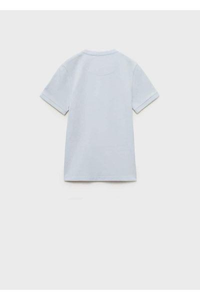 MANGO Kids Tricou polo cu guler judecător