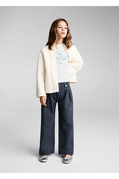 MANGO Kids Tricou cu model cu volane