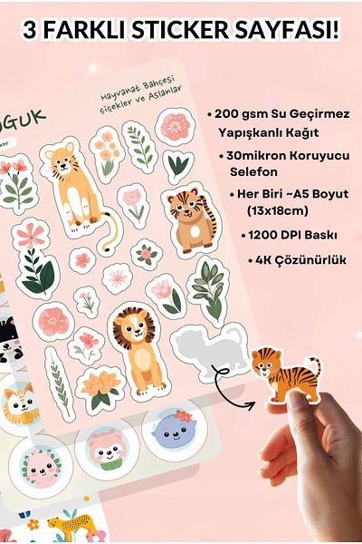 GUGUK Friendship Forest Sticker Leaves Set